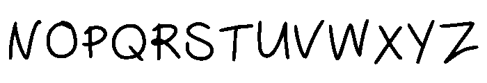 Ringaling Regular Font UPPERCASE