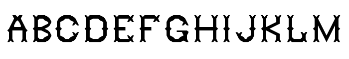Ringling Regular Font LOWERCASE