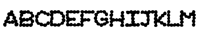 Ringworm-Regular Font UPPERCASE