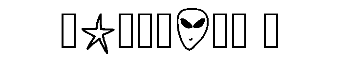 Rinosaurio Regular Font OTHER CHARS