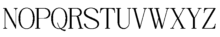 Rinovich Font UPPERCASE