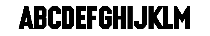 Riot City Revolts! Font UPPERCASE