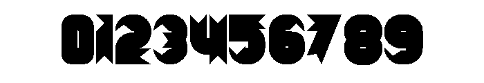 Ripped Regular Font OTHER CHARS