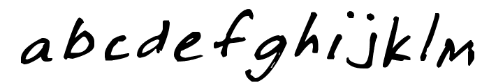 Ripper Font LOWERCASE