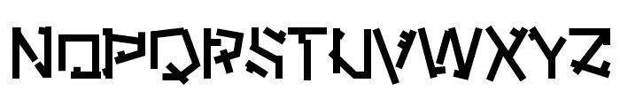 Ripstone Font UPPERCASE
