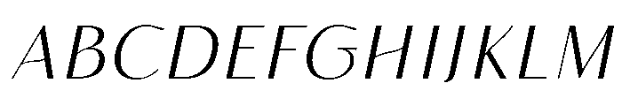 Rise of Beauty Demo ExtBd Ita FONT