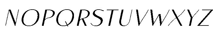 Rise of Beauty Demo ExtBd Ita Font LOWERCASE