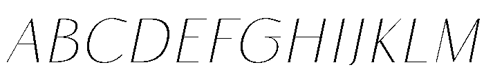 Rise of Beauty Demo ExtLt Ita Font UPPERCASE