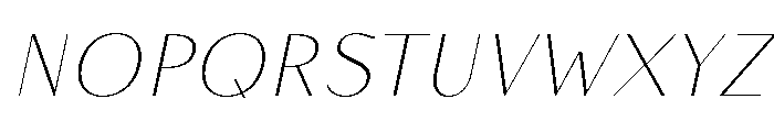 Rise of Beauty Demo ExtLt Ita Font UPPERCASE