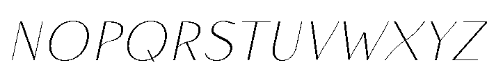 Rise of Beauty Demo ExtLt Ita Font LOWERCASE