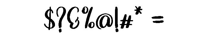 Riseup Two Font OTHER CHARS