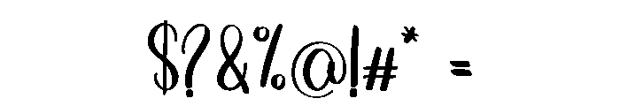 Riseup Font OTHER CHARS