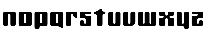 Rishun Black Font LOWERCASE