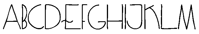Rispa-dhdLight Font UPPERCASE