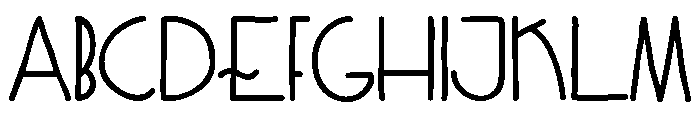 Rispa-dhdRegular Font UPPERCASE