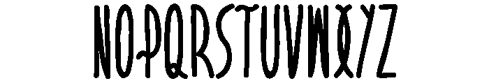Rispa-dhdRegular Font LOWERCASE