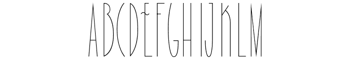 RispaLight Font LOWERCASE