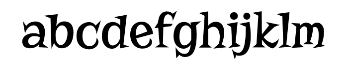 Risque-Regular Font LOWERCASE