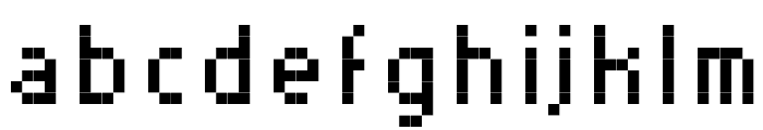 RittswoodYoung Extended Font LOWERCASE