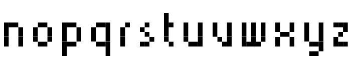 RittswoodYoung Extended Font LOWERCASE