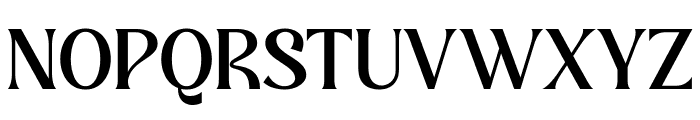 Riuka Font UPPERCASE