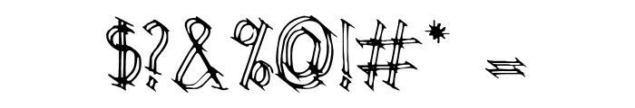 Rivalry Font OTHER CHARS