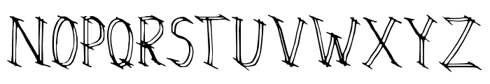 Rivalry Font UPPERCASE