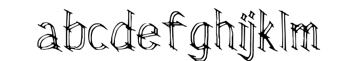 Rivalry Font LOWERCASE
