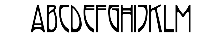 Rivanna NF Font LOWERCASE