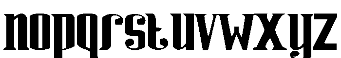 Riweuk Font LOWERCASE