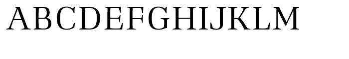 Richler Cyrillic Regular Font UPPERCASE