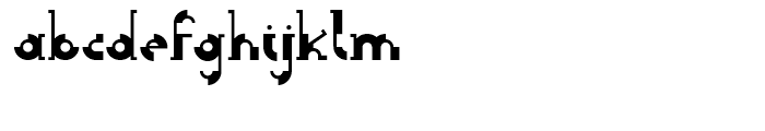 Riddler Regular Font LOWERCASE