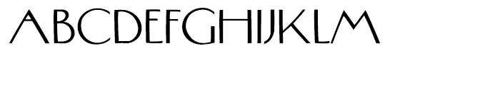 Rilke Regular Font LOWERCASE