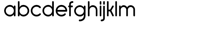 Rimouski Regular Font LOWERCASE