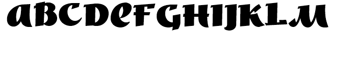 Rimshot NF Regular Font UPPERCASE