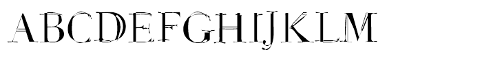 Rina BT Roman Font UPPERCASE