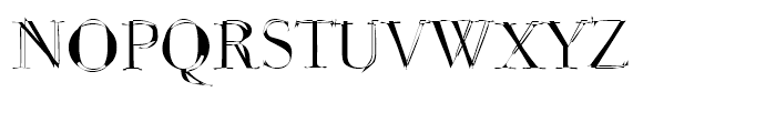 Rina BT Roman Font UPPERCASE