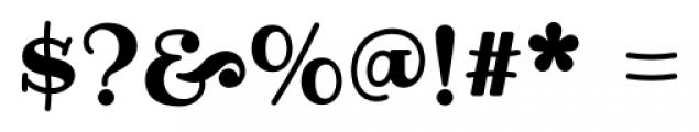 Ribeye Pro Regular Font OTHER CHARS