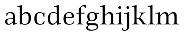 Richler Regular Font LOWERCASE