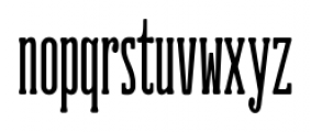 Ridewell Regular Font LOWERCASE