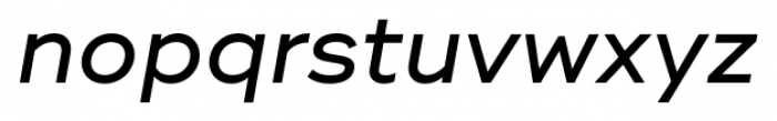 Ridley Grotesk Medium Italic Font LOWERCASE