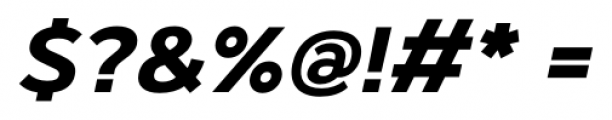 Rigo Bold Italic Font OTHER CHARS