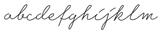 Ripley Light Font LOWERCASE
