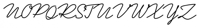 Ripley Regular Font UPPERCASE