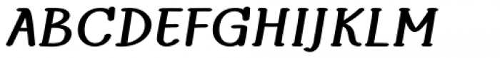 Riacho Condensed Bold Italic Font UPPERCASE