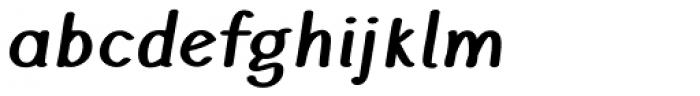 Riacho Condensed Bold Italic Font LOWERCASE