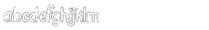 Riada Cut Outline FONT