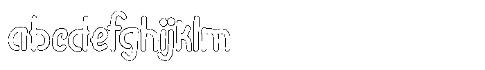 Riada Outline FONT