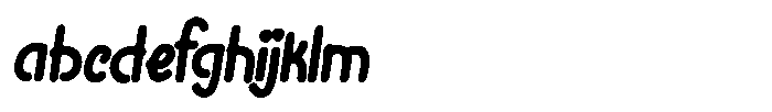 Riada Rough Italic FONT