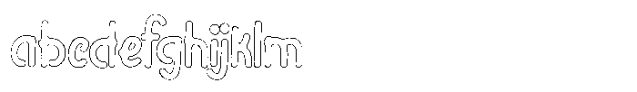 Riada Scratch Outline FONT
